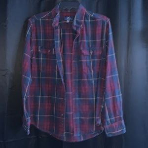 Purple and Red Flannel